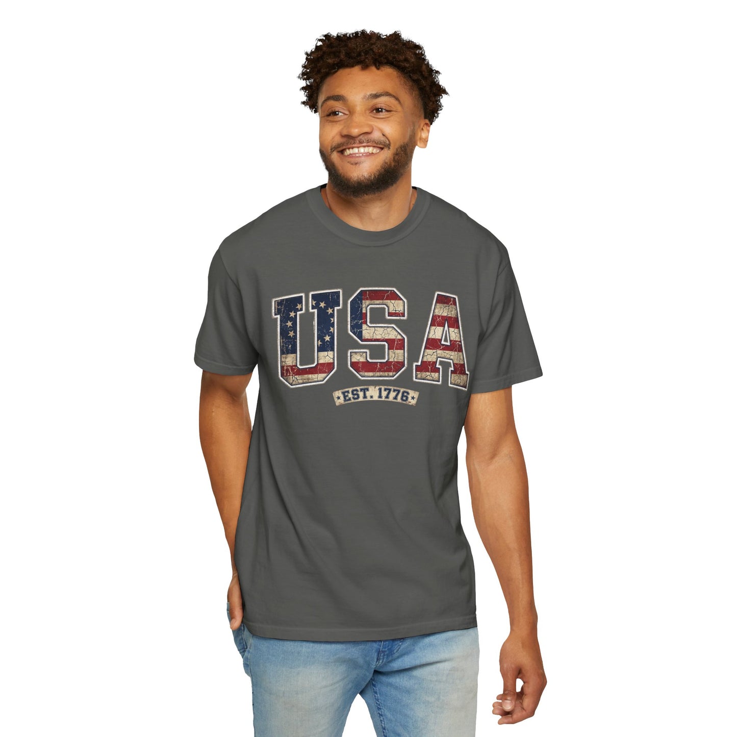 Collegiate USA America 250 Comfort Colors Shirt | 1776-2026 Tee