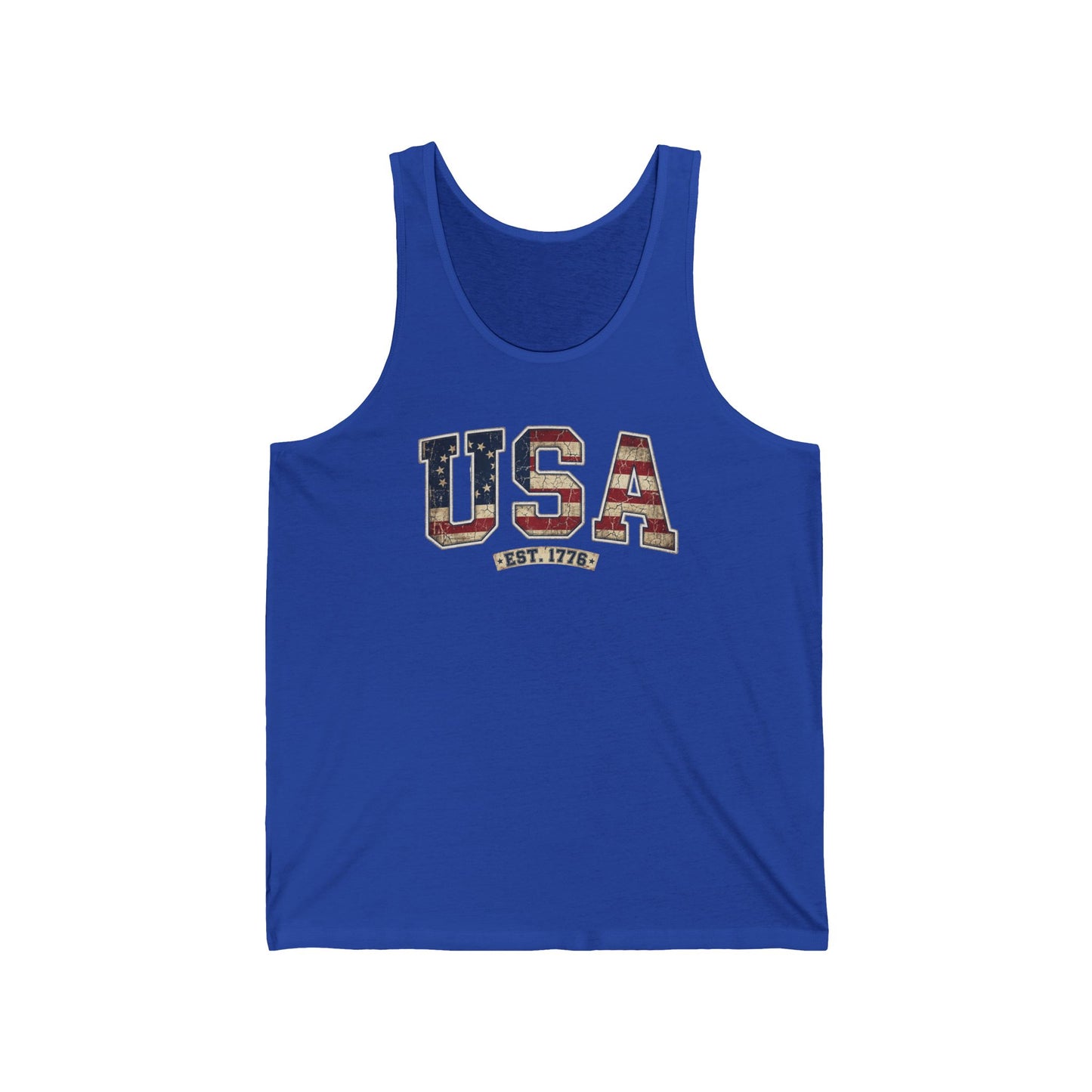 Collegiate USA America 250 Tank Top | Unisex Bella+Canvas