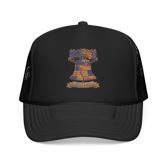 Liberty Bell Patchwork Quilt Foam Trucker Hat | America 250 OTTO Cap