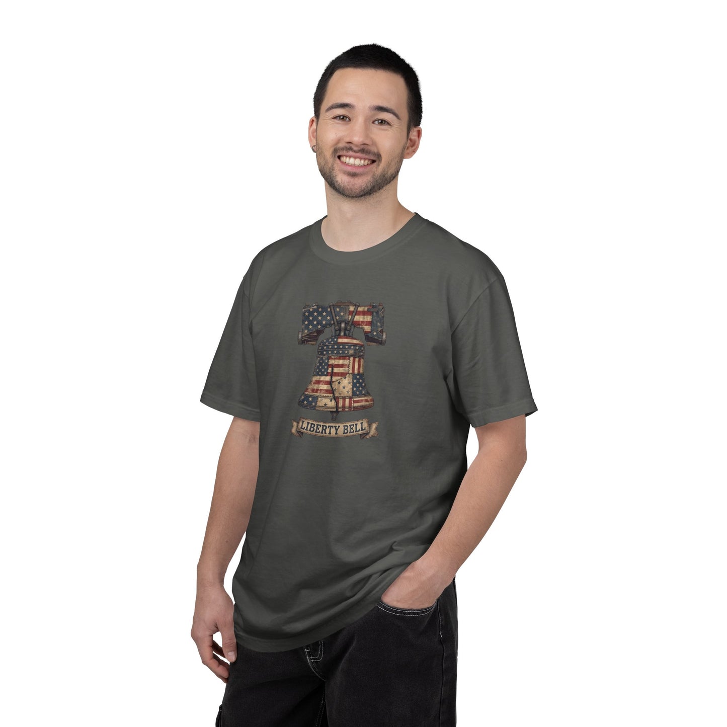 Liberty Bell Patchwork Quilt America 250 Tee | Comfort Colors Shirt