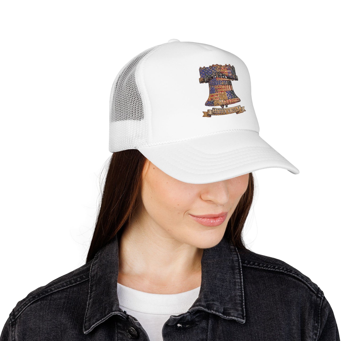 Liberty Bell Patchwork Quilt Foam Trucker Hat | America 250 OTTO Cap
