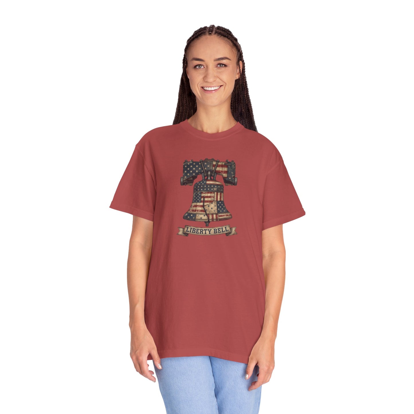 Liberty Bell Patchwork Quilt America 250 Tee | Comfort Colors Shirt