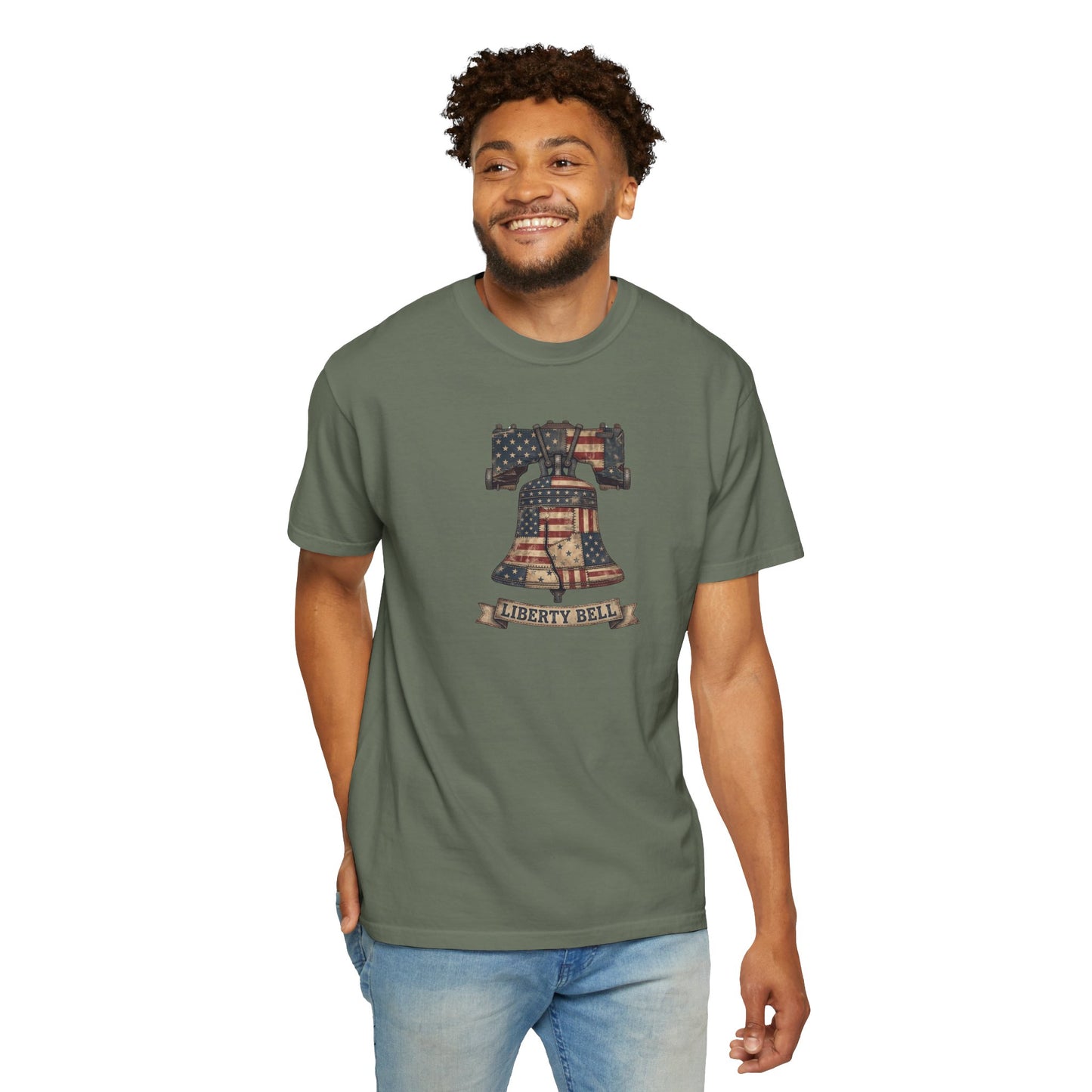 Liberty Bell Patchwork Quilt America 250 Tee | Comfort Colors Shirt