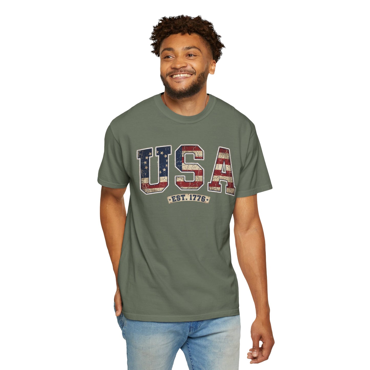 Collegiate USA America 250 Comfort Colors Shirt | 1776-2026 Tee
