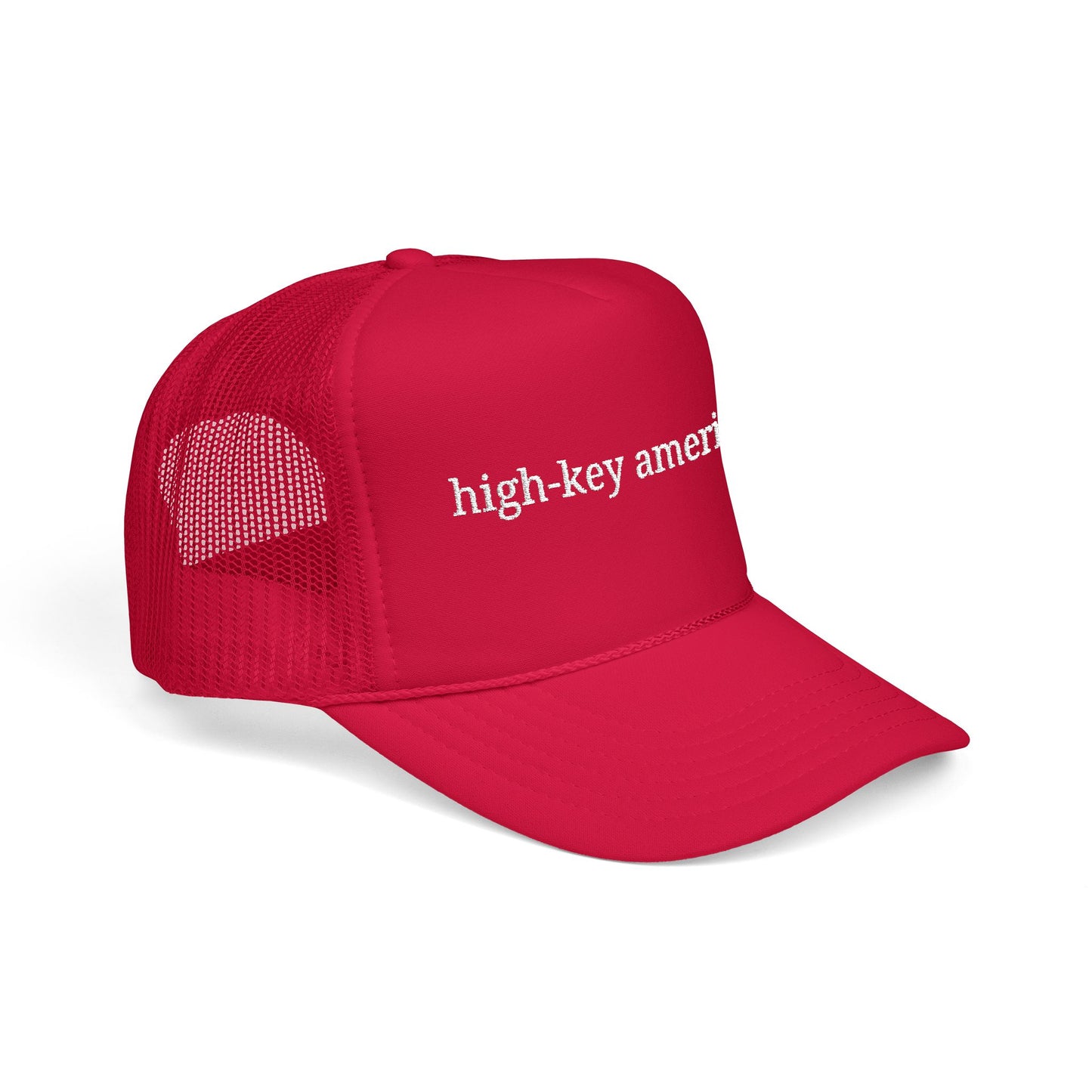 High-Key American Foam Trucker Hat | Minimalist Unisex OTTO Cap