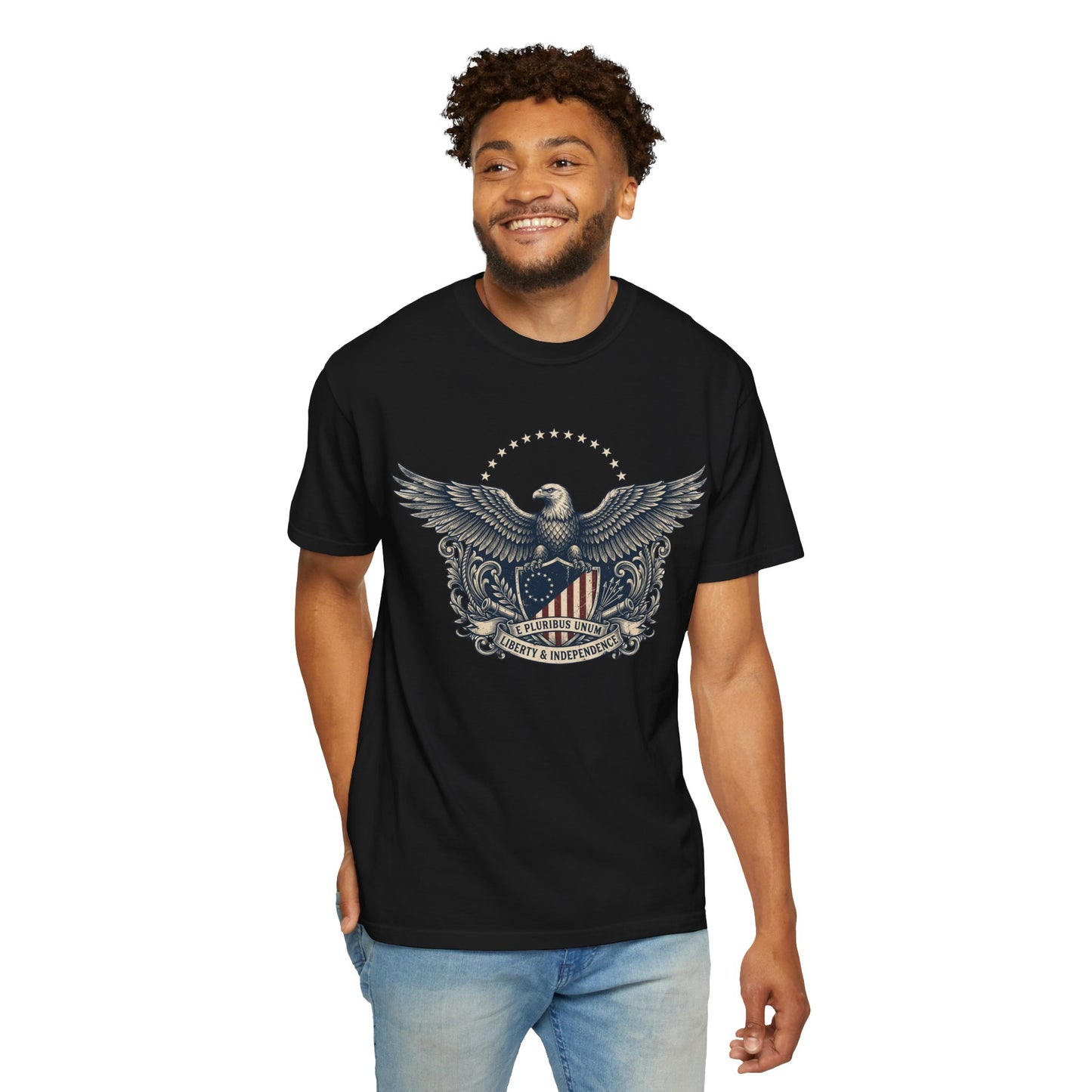E Pluribus Unum Eagle Comfort Colors Shirt | America 250 Tee
