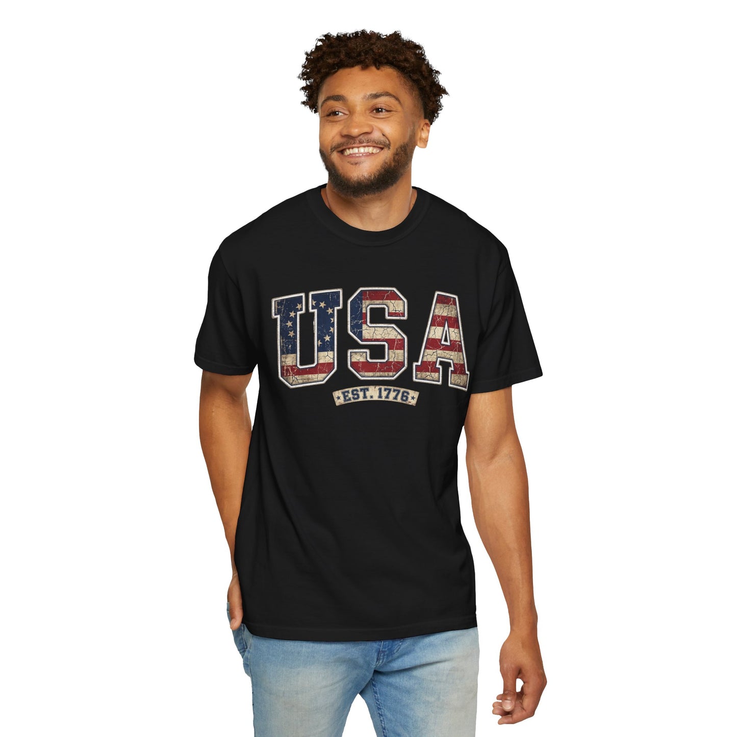 Collegiate USA America 250 Comfort Colors Shirt | 1776-2026 Tee