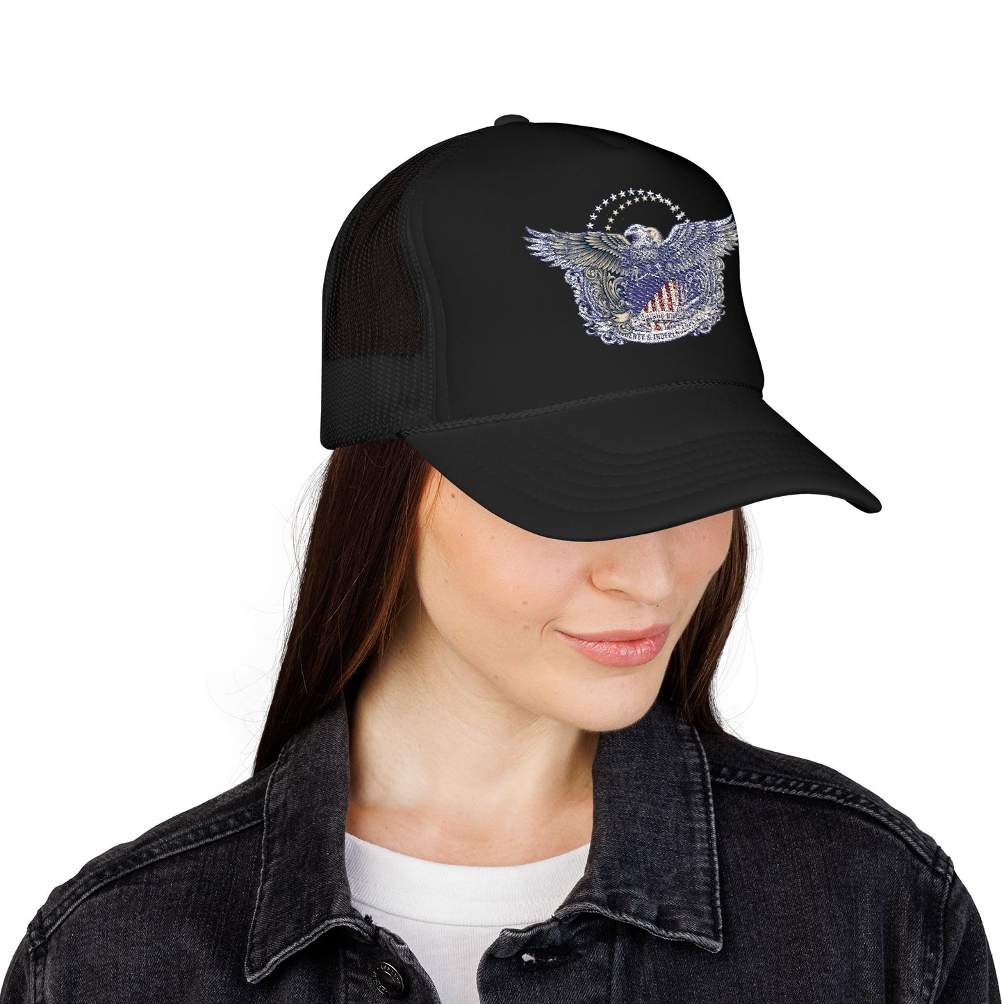 E Pluribus Unum Eagle Foam Trucker Hat | America 250 OTTO Cap