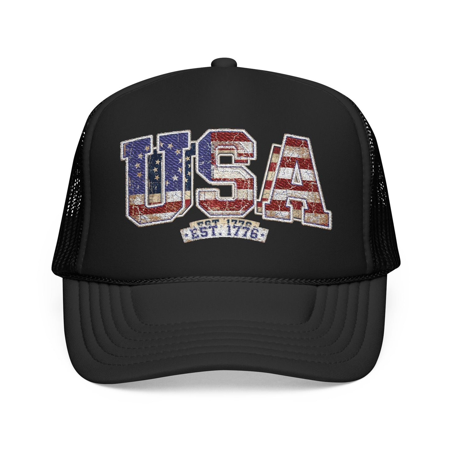 Collegiate USA America 250 Foam Trucker Hat | Vintage OTTO Cap