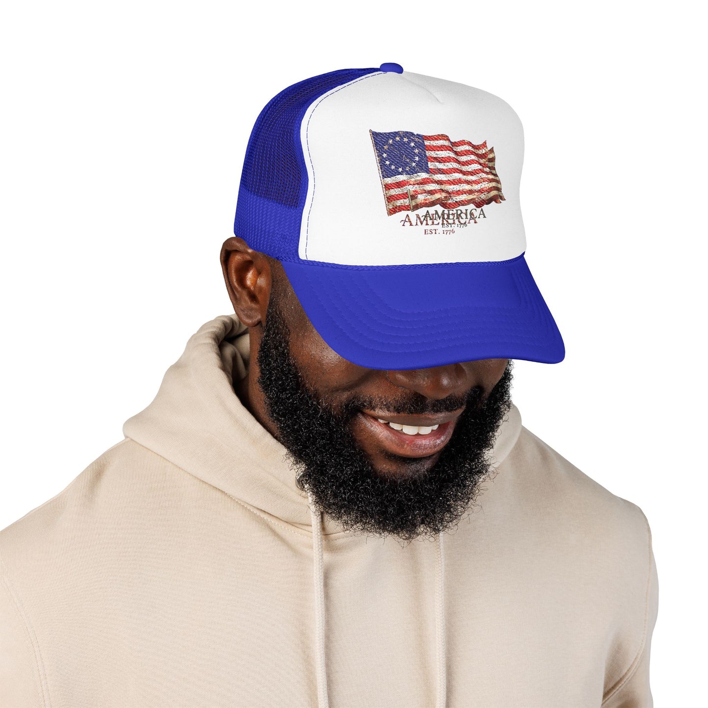 Founders Flag America 250 Foam Trucker Hat | Unisex OTTO Cap