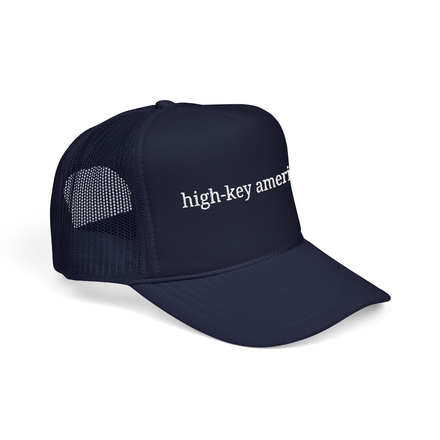 High-Key American Foam Trucker Hat | Minimalist Unisex OTTO Cap