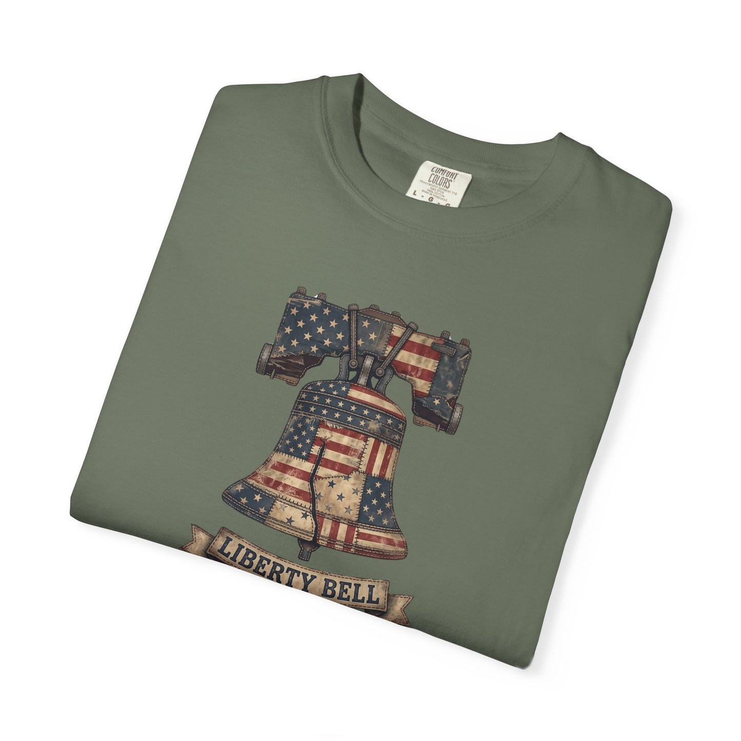 Liberty Bell Patchwork Quilt America 250 Tee | Comfort Colors Shirt