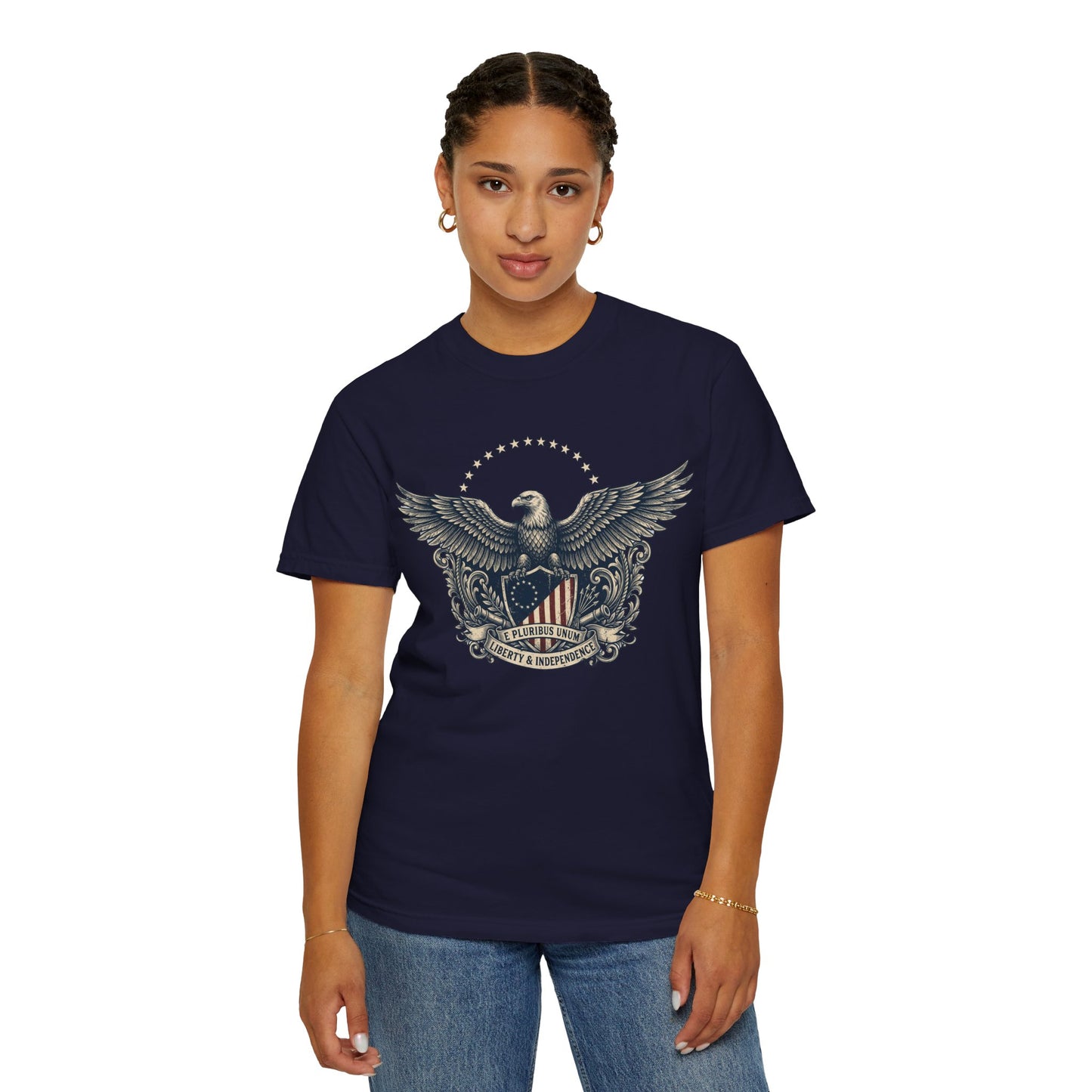 E Pluribus Unum Eagle Comfort Colors Shirt | America 250 Tee