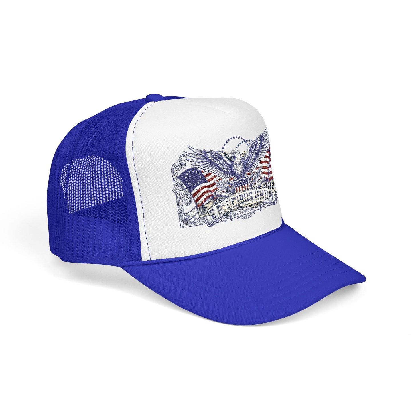 E Pluribus Unum Flag Foam Trucker Hat | Red White Blue OTTO Cap