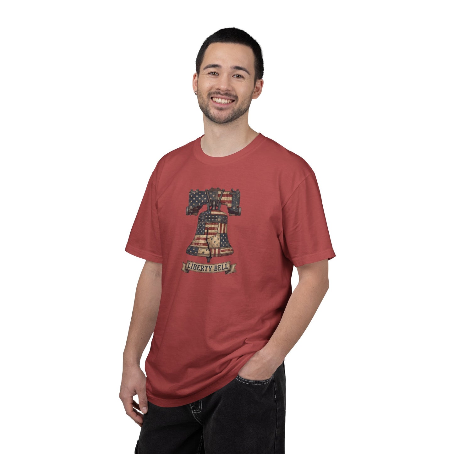 Liberty Bell Patchwork Quilt America 250 Tee | Comfort Colors Shirt
