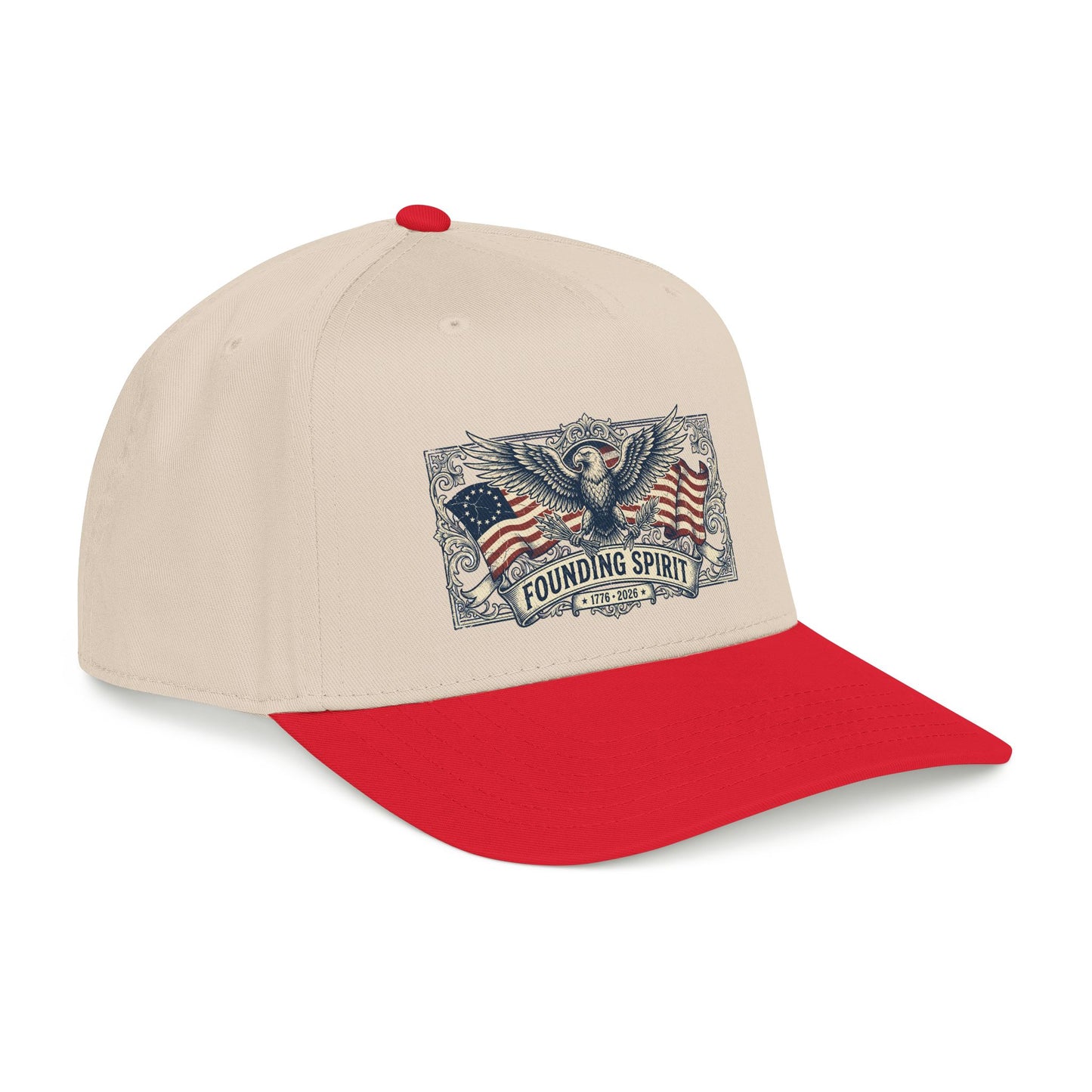 America 250 Eagle Crest Dad Hat | 1776-2026 Snapback OTTO Cap