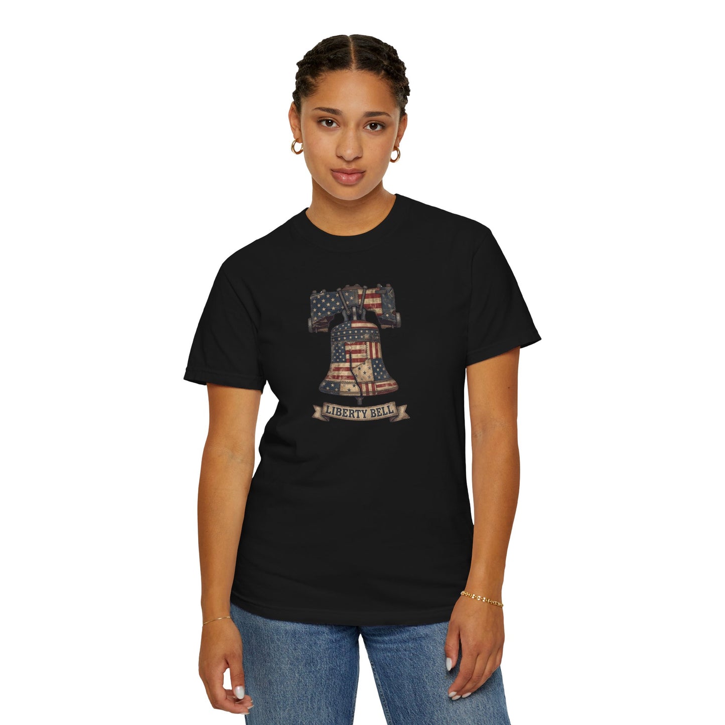 Liberty Bell Patchwork Quilt America 250 Tee | Comfort Colors Shirt