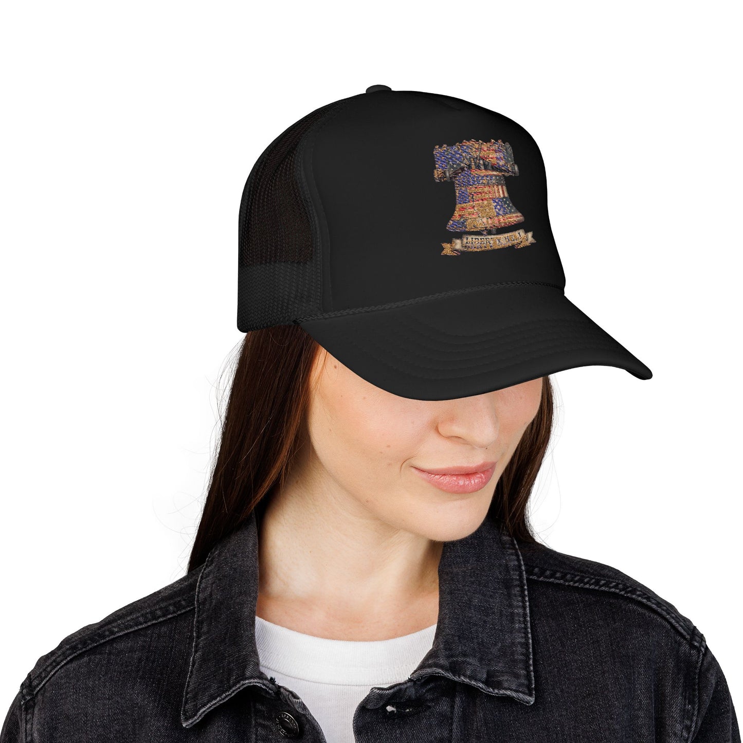 Liberty Bell Patchwork Quilt Foam Trucker Hat | America 250 OTTO Cap