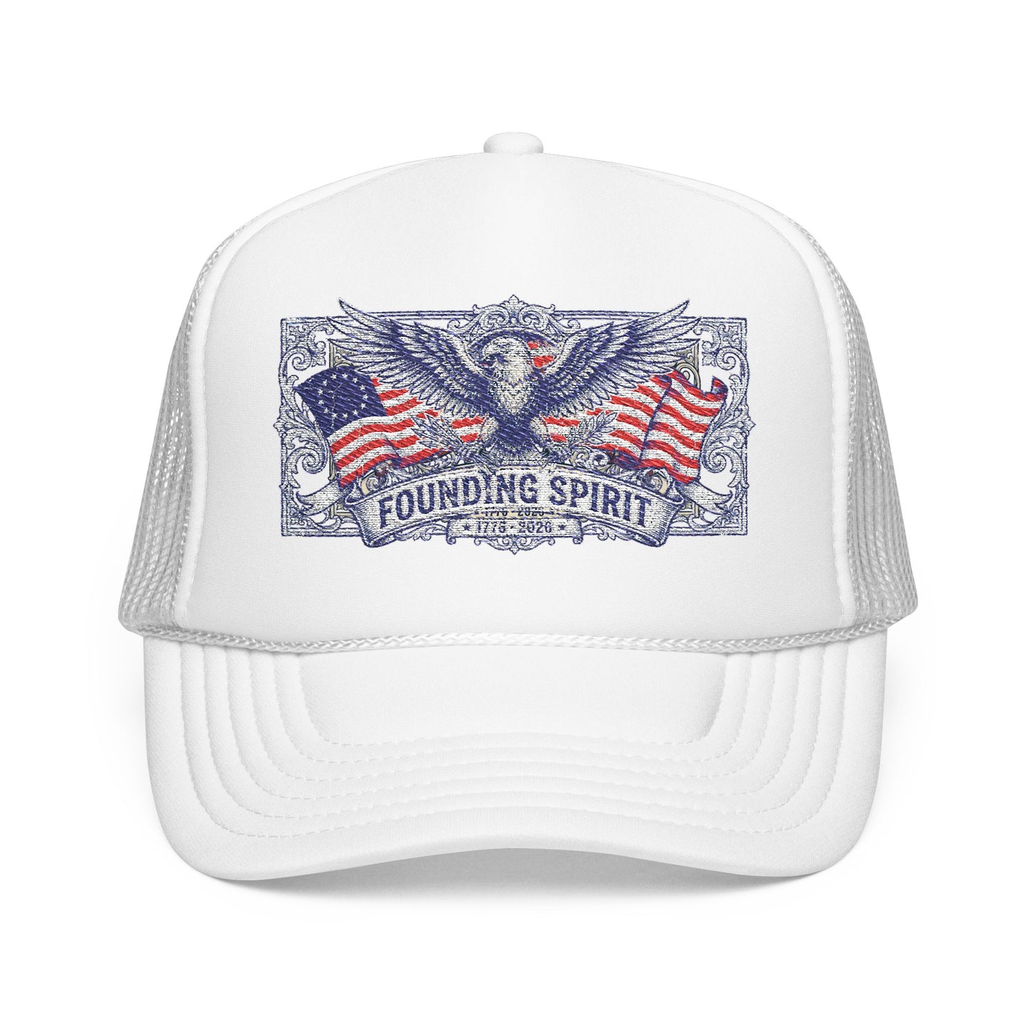 America 250 Eagle Crest Foam Trucker Hat | Unisex OTTO Cap