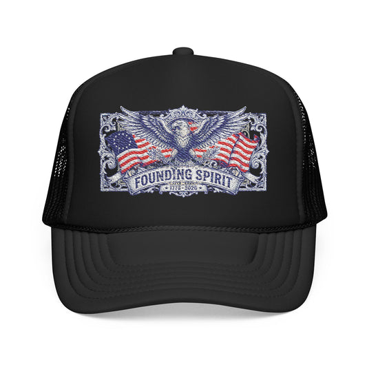 America 250 Eagle Crest Foam Trucker Hat | Unisex OTTO Cap