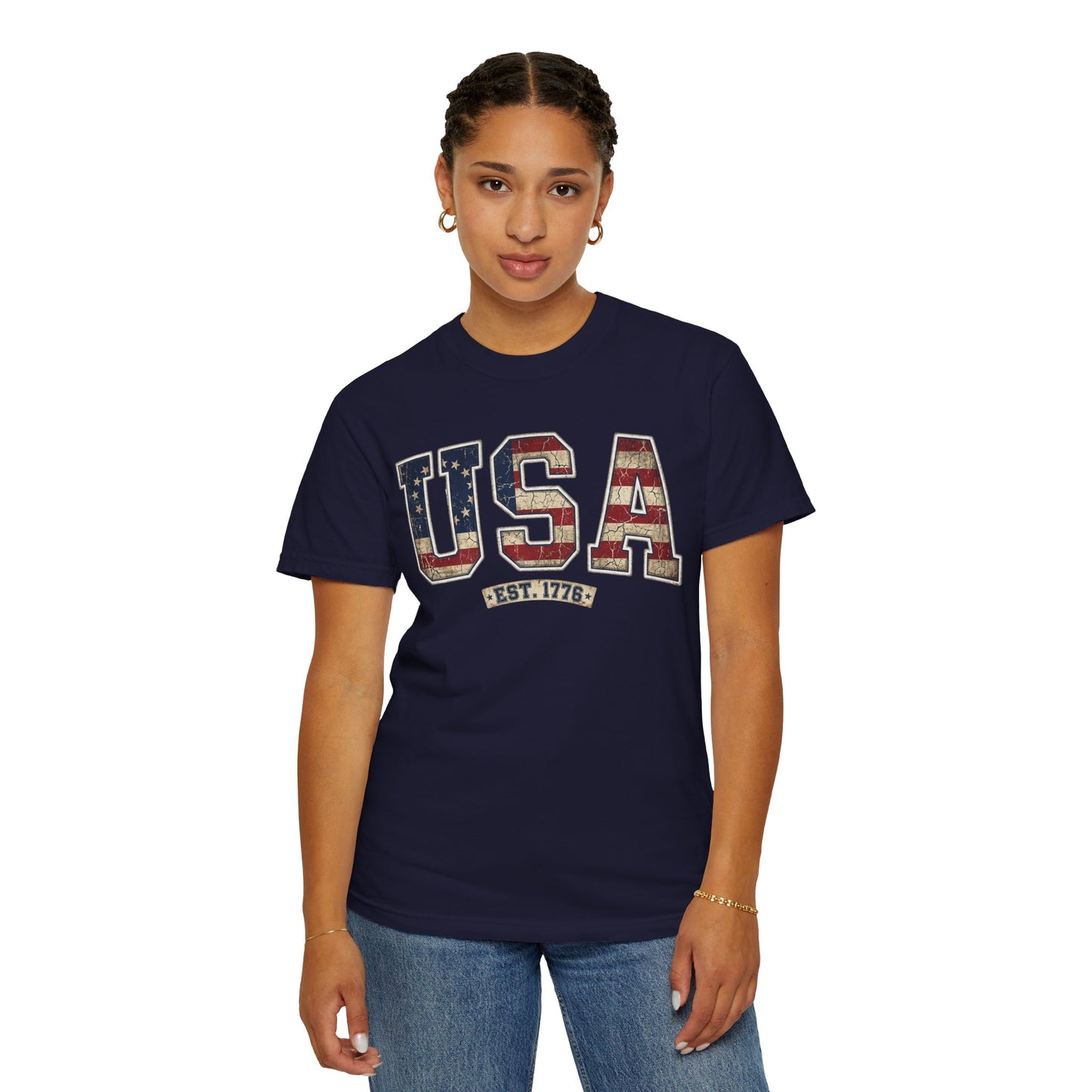 Collegiate USA America 250 Comfort Colors Shirt | 1776-2026 Tee