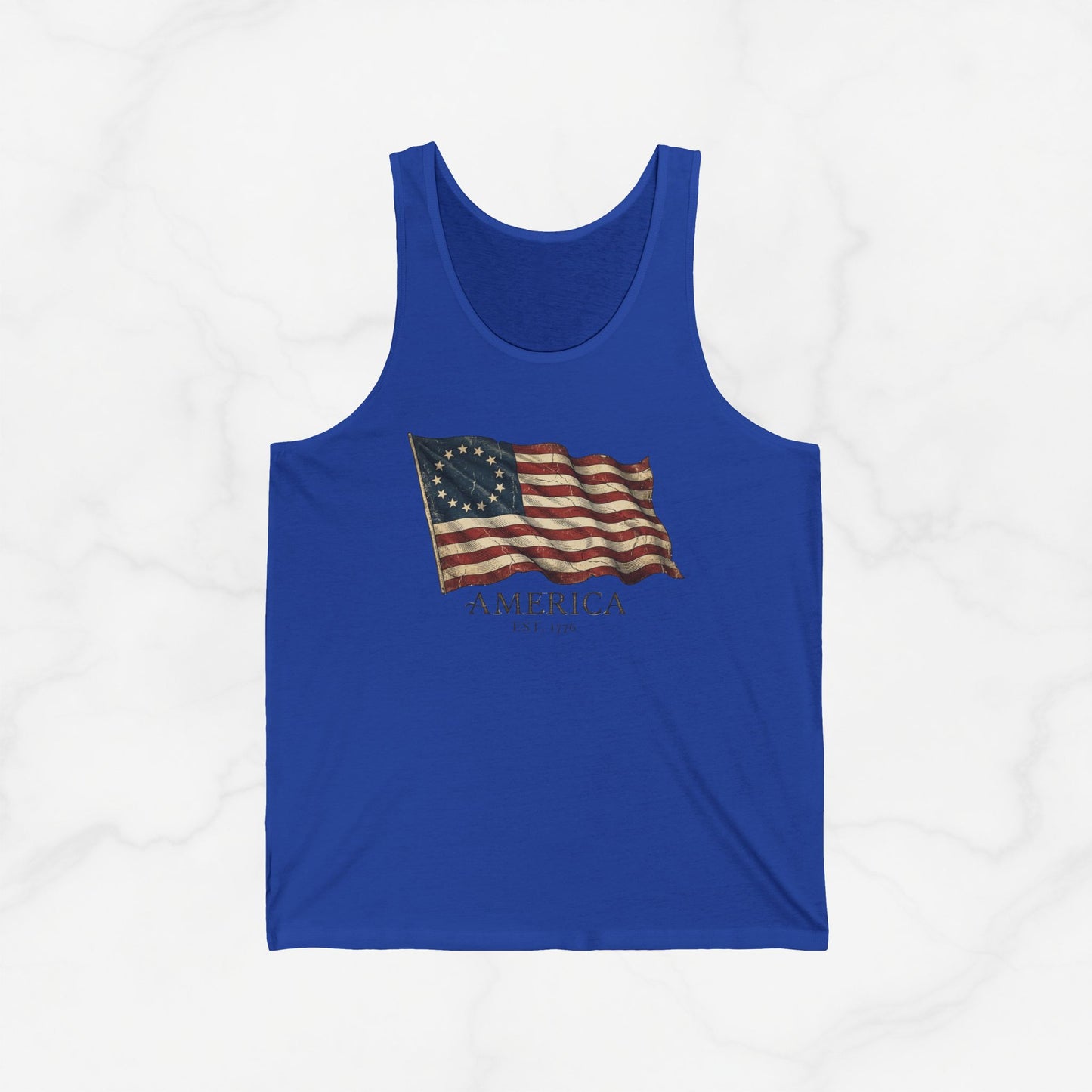 Founders Flag America 250 Tank Top | Unisex Bella+Canvas