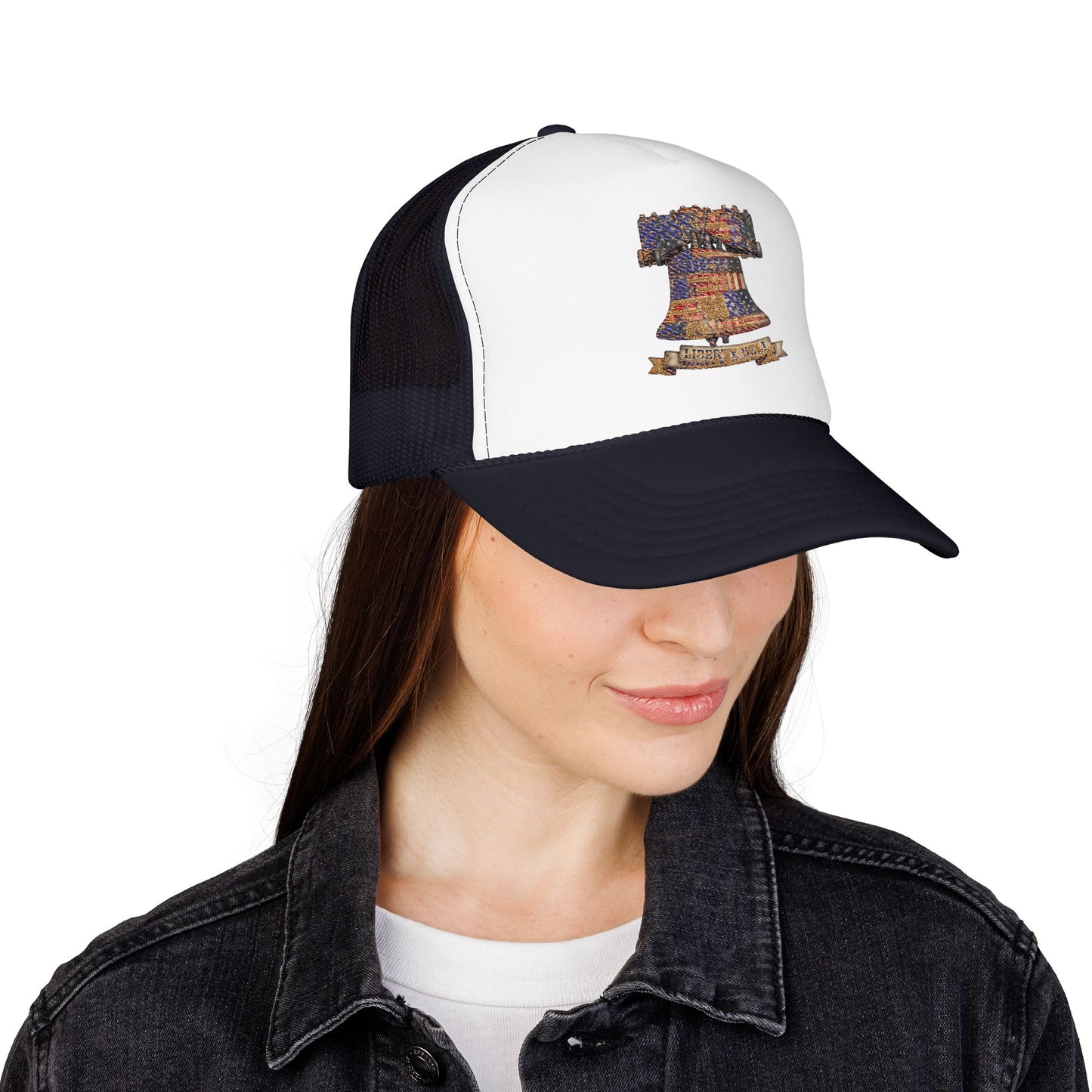 Liberty Bell Patchwork Quilt Foam Trucker Hat | America 250 OTTO Cap