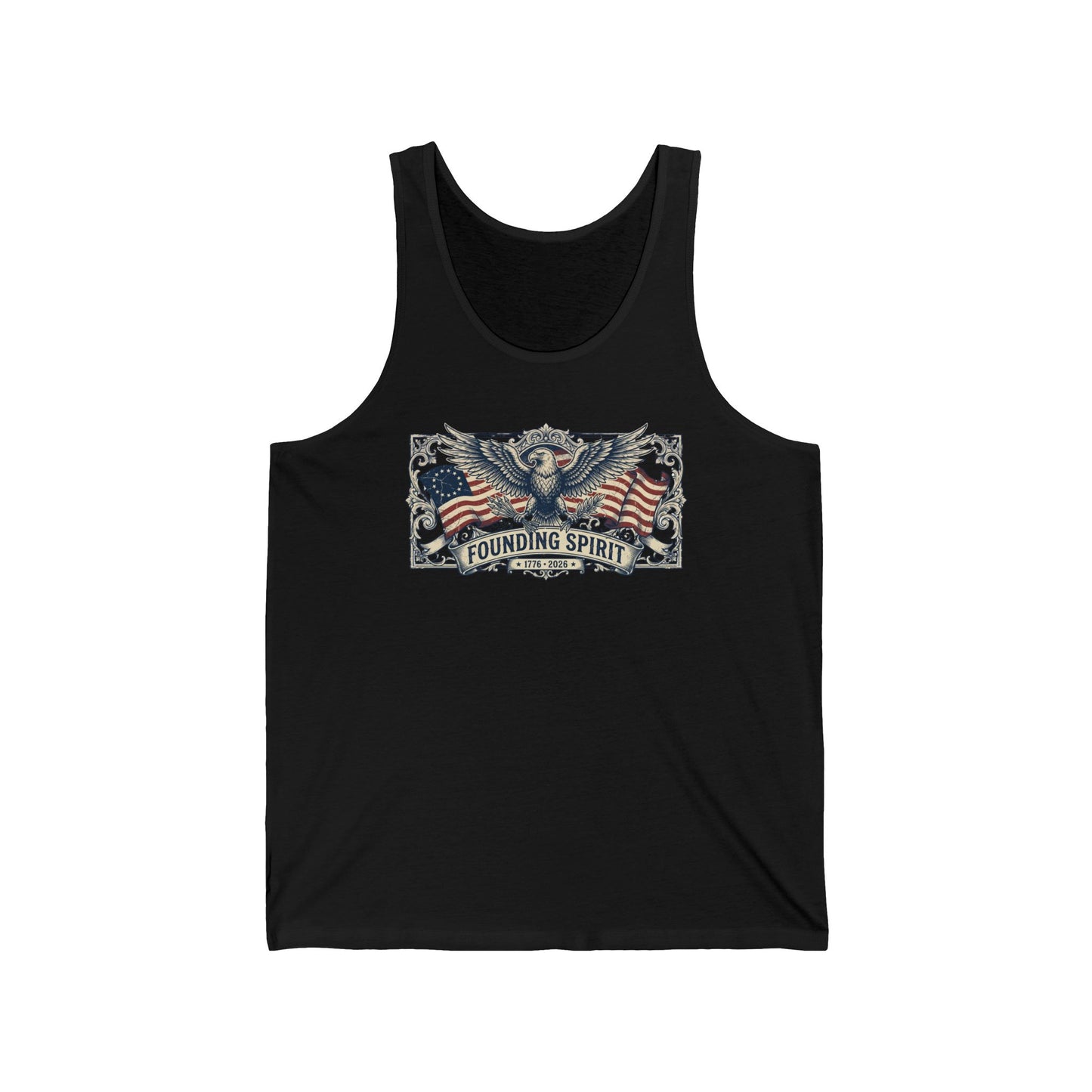 America 250 Spirit Eagle Crest Tank Top | Unisex Bella+Canvas