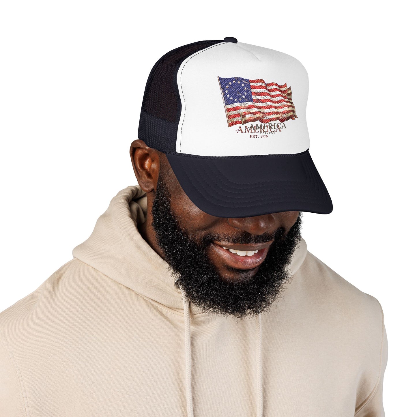 Founders Flag America 250 Foam Trucker Hat | Unisex OTTO Cap