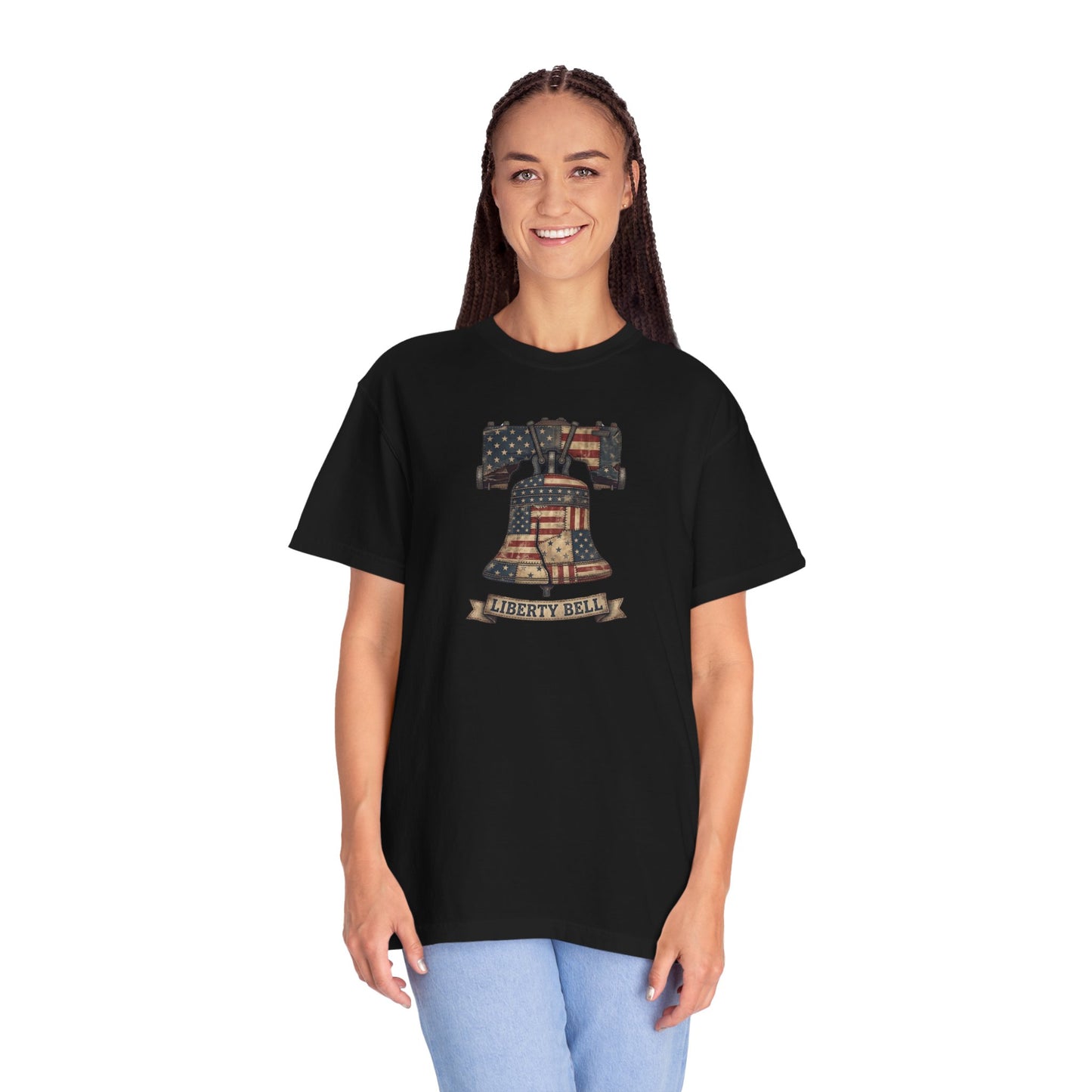 Liberty Bell Patchwork Quilt America 250 Tee | Comfort Colors Shirt