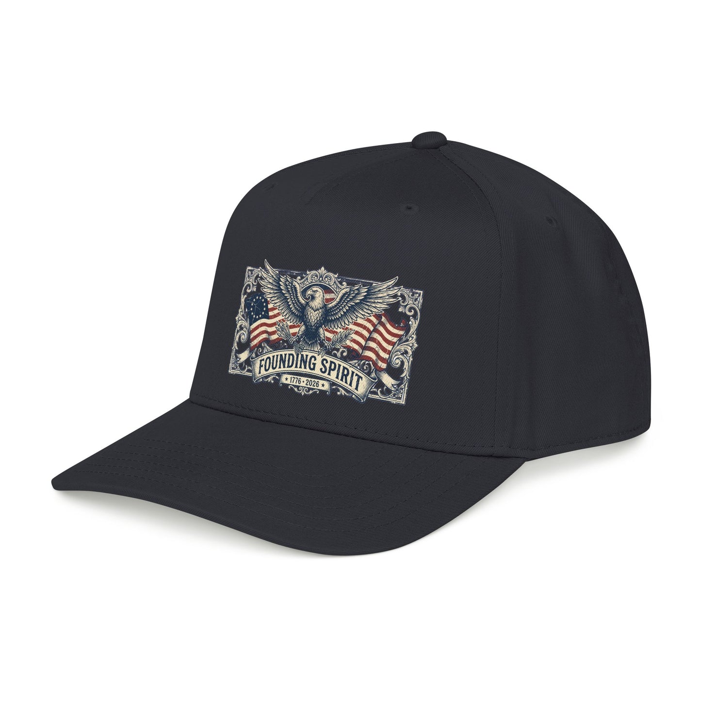 America 250 Eagle Crest Dad Hat | 1776-2026 Snapback OTTO Cap