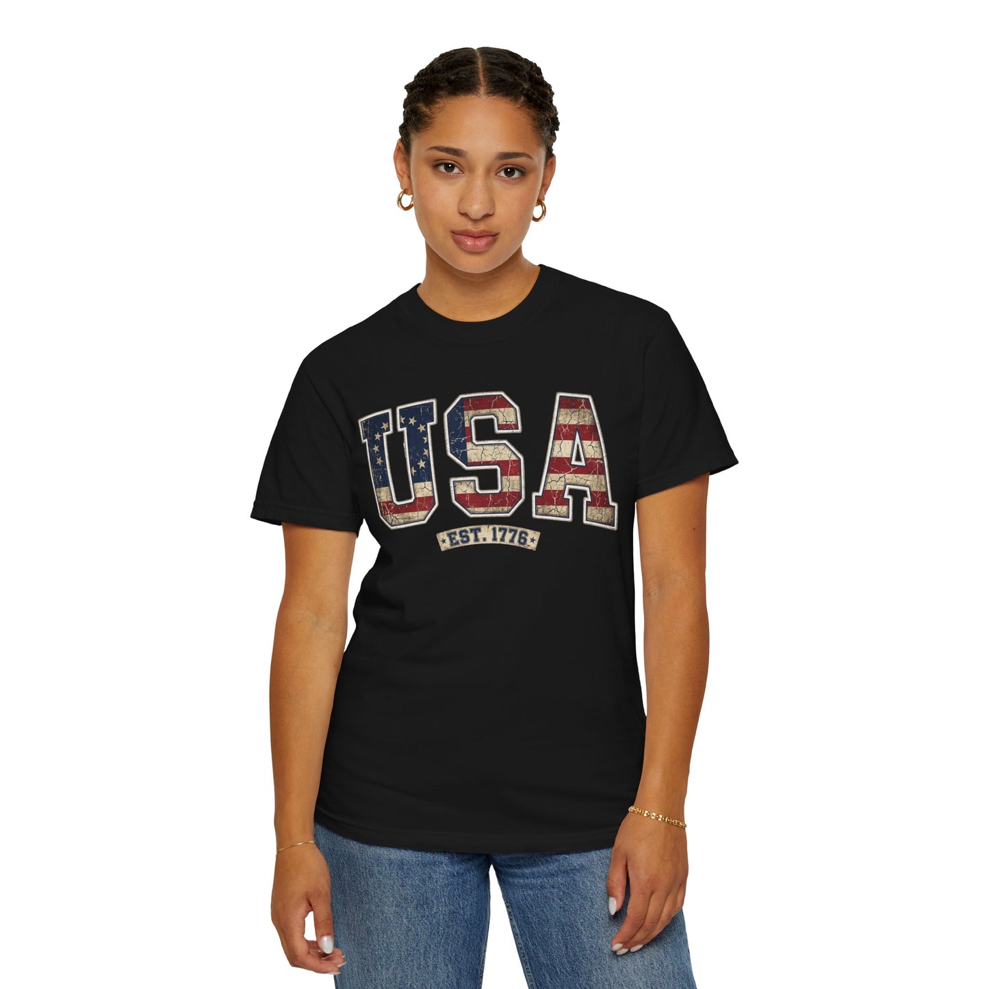 Collegiate USA America 250 Comfort Colors Shirt | 1776-2026 Tee