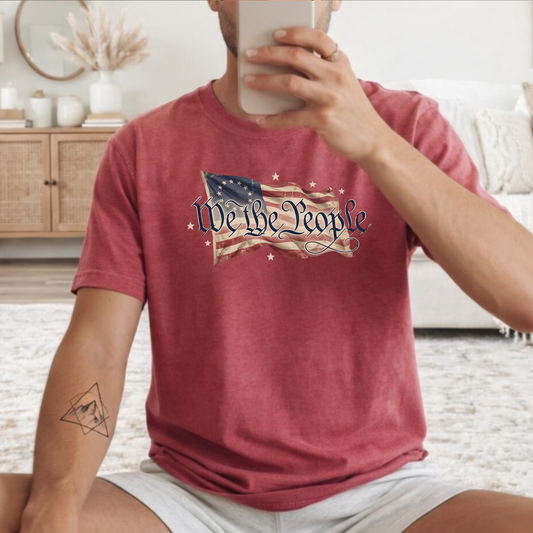 We the People America 250 Vintage USA Tee | Comfort Colors Shirt