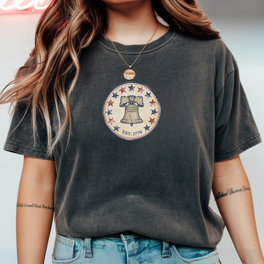 Liberty Bell America 250 Comfort Colors Shirt | Vintage USA Tee