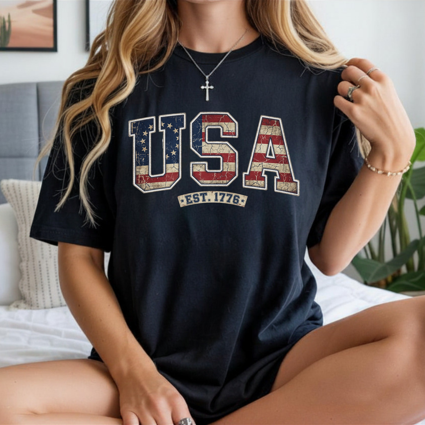 Collegiate USA America 250 Comfort Colors Shirt | 1776-2026 Tee