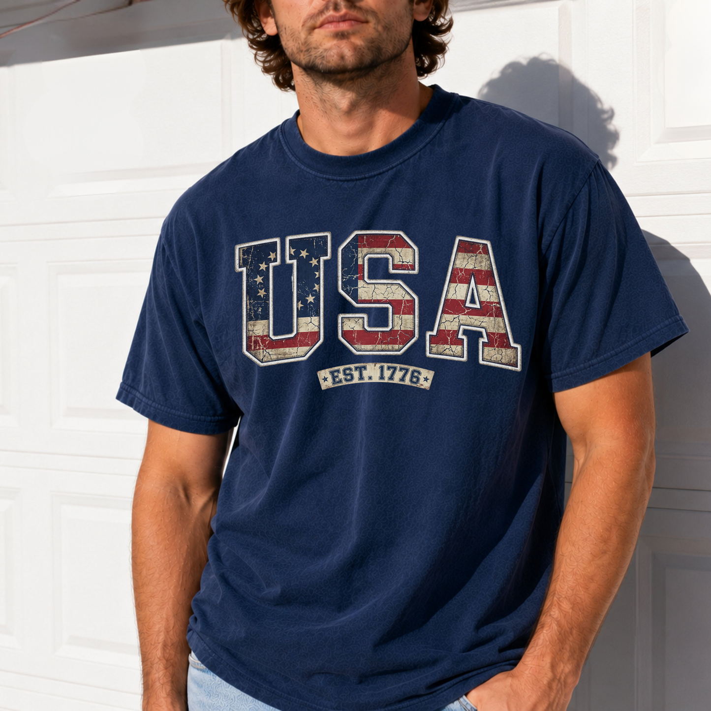 Collegiate USA America 250 Comfort Colors Shirt | 1776-2026 Tee