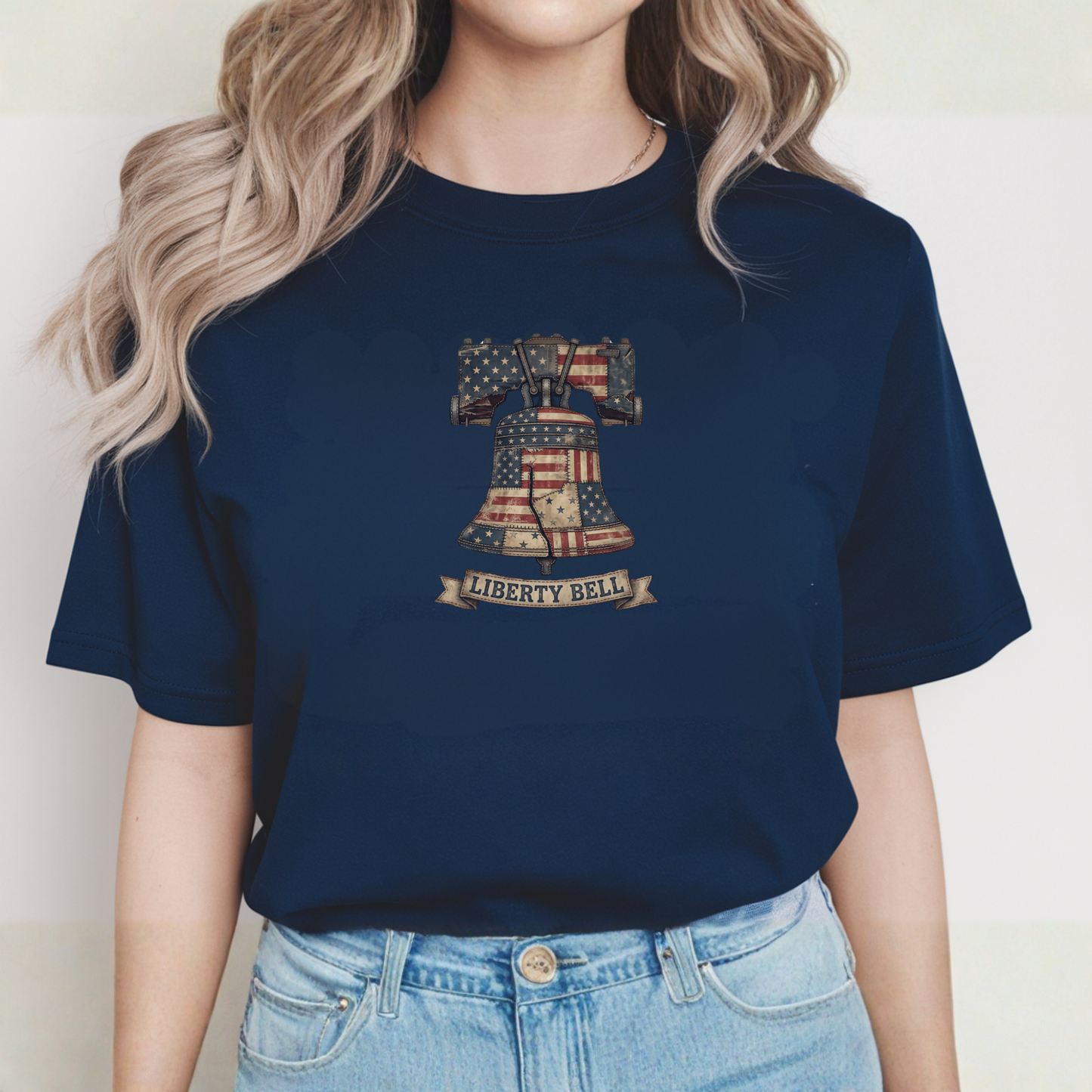 Liberty Bell Patchwork Quilt America 250 Tee | Comfort Colors Shirt