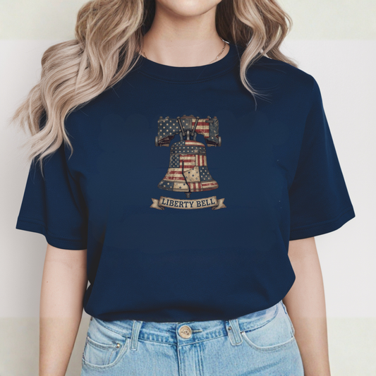 Liberty Bell Patchwork Quilt America 250 Tee | Comfort Colors Shirt