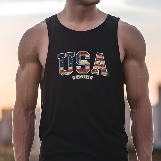 Collegiate USA America 250 Tank Top | Unisex Bella+Canvas