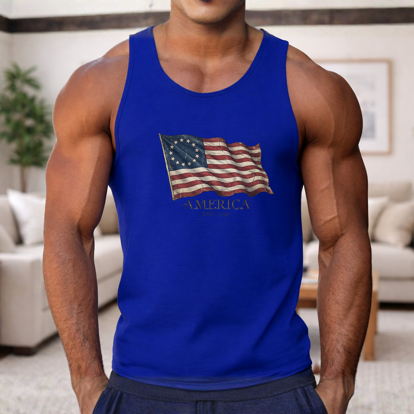 Founders Flag America 250 Tank Top | Unisex Bella+Canvas