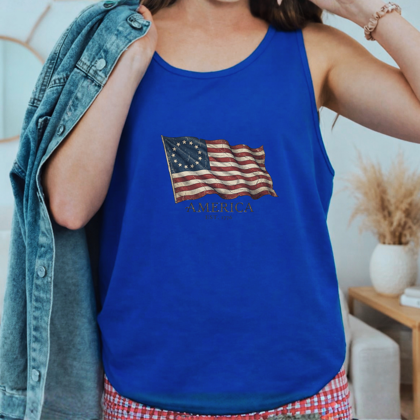 Founders Flag America 250 Tank Top | Unisex Bella+Canvas