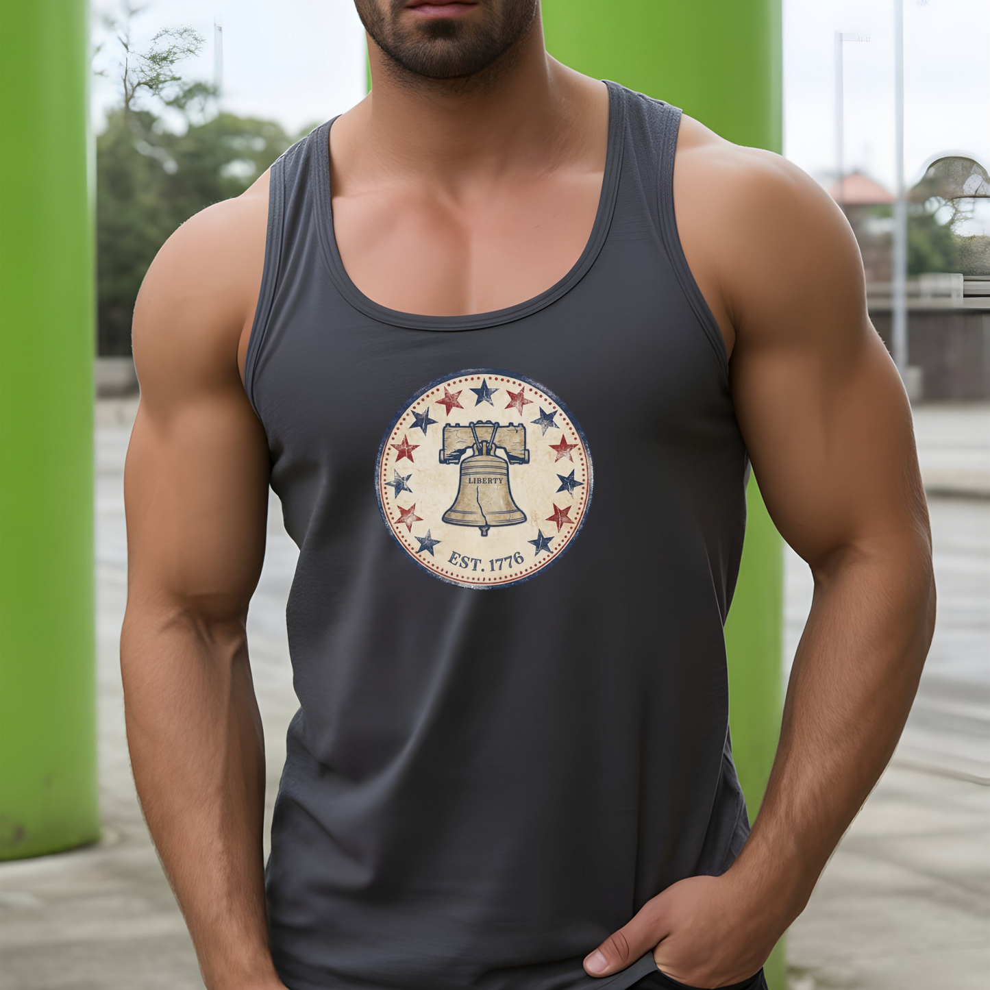 Liberty Bell America 250 Tank Top | Unisex Bella+Canvas