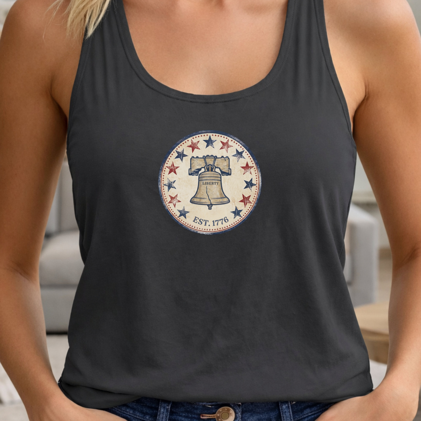 Liberty Bell America 250 Tank Top | Unisex Bella+Canvas