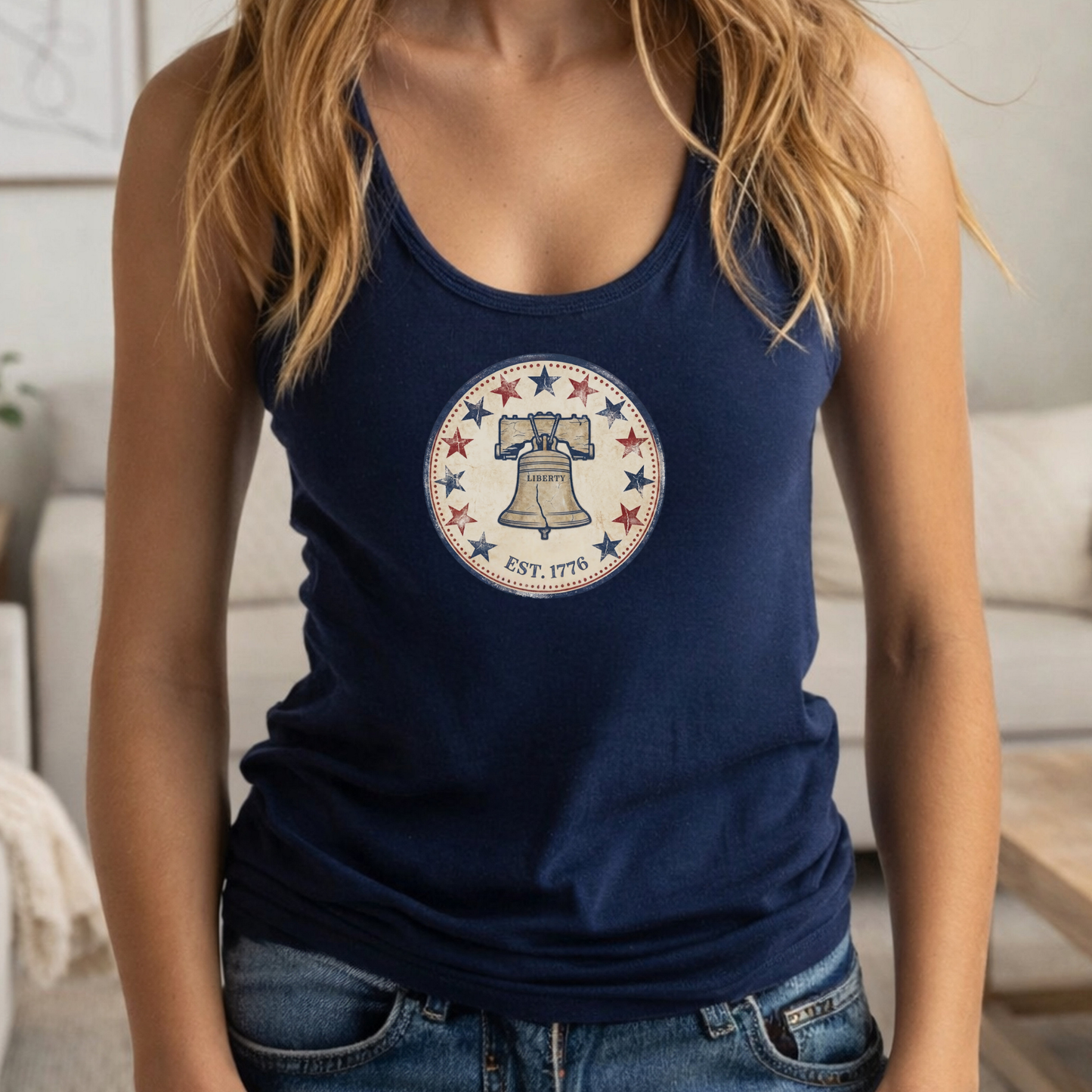 Liberty Bell America 250 Tank Top | Unisex Bella+Canvas
