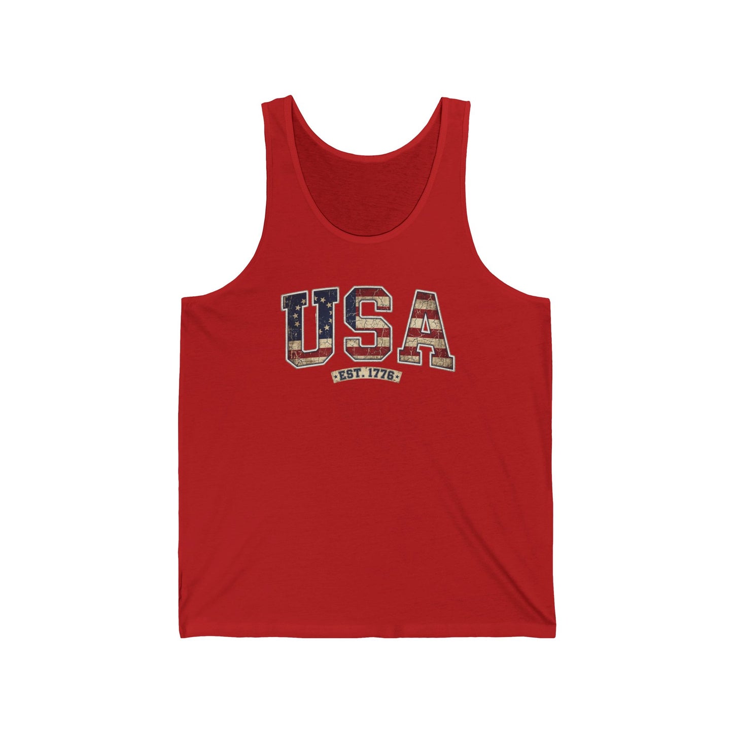 Collegiate USA America 250 Tank Top | Unisex Bella+Canvas