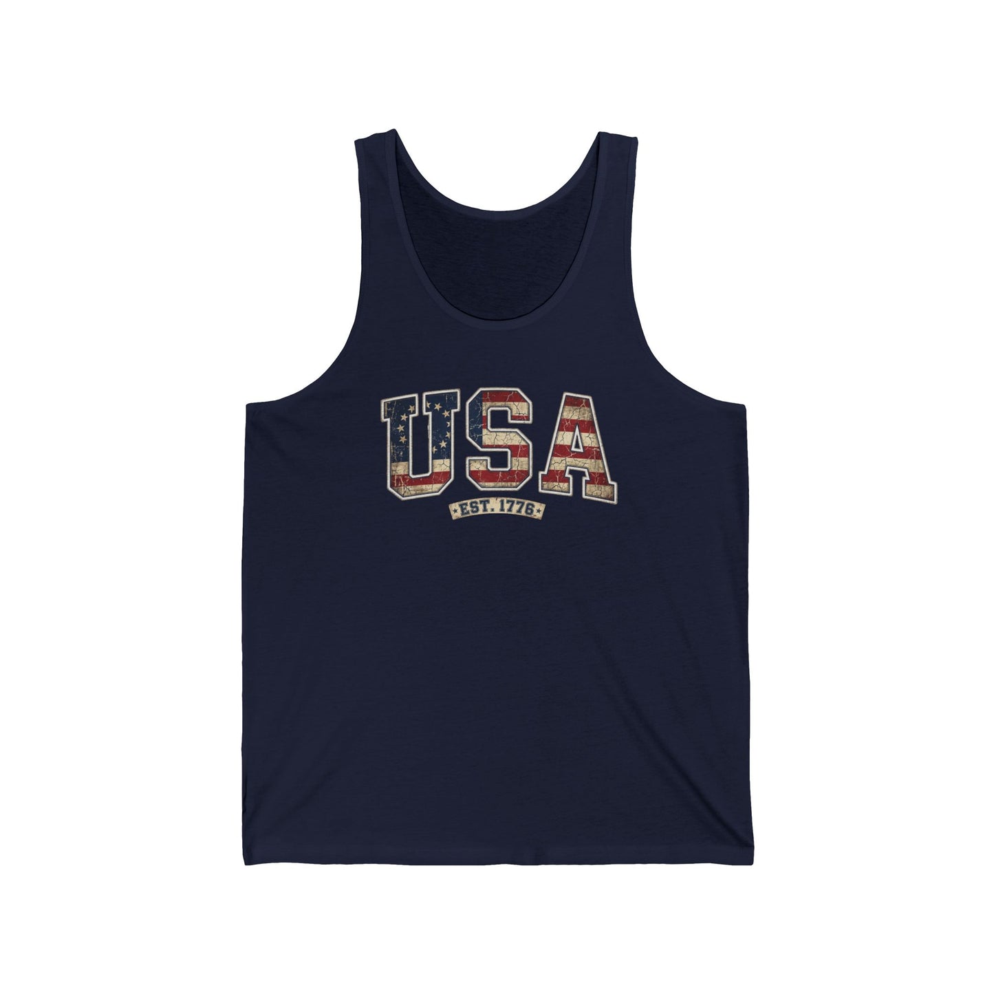Collegiate USA America 250 Tank Top | Unisex Bella+Canvas