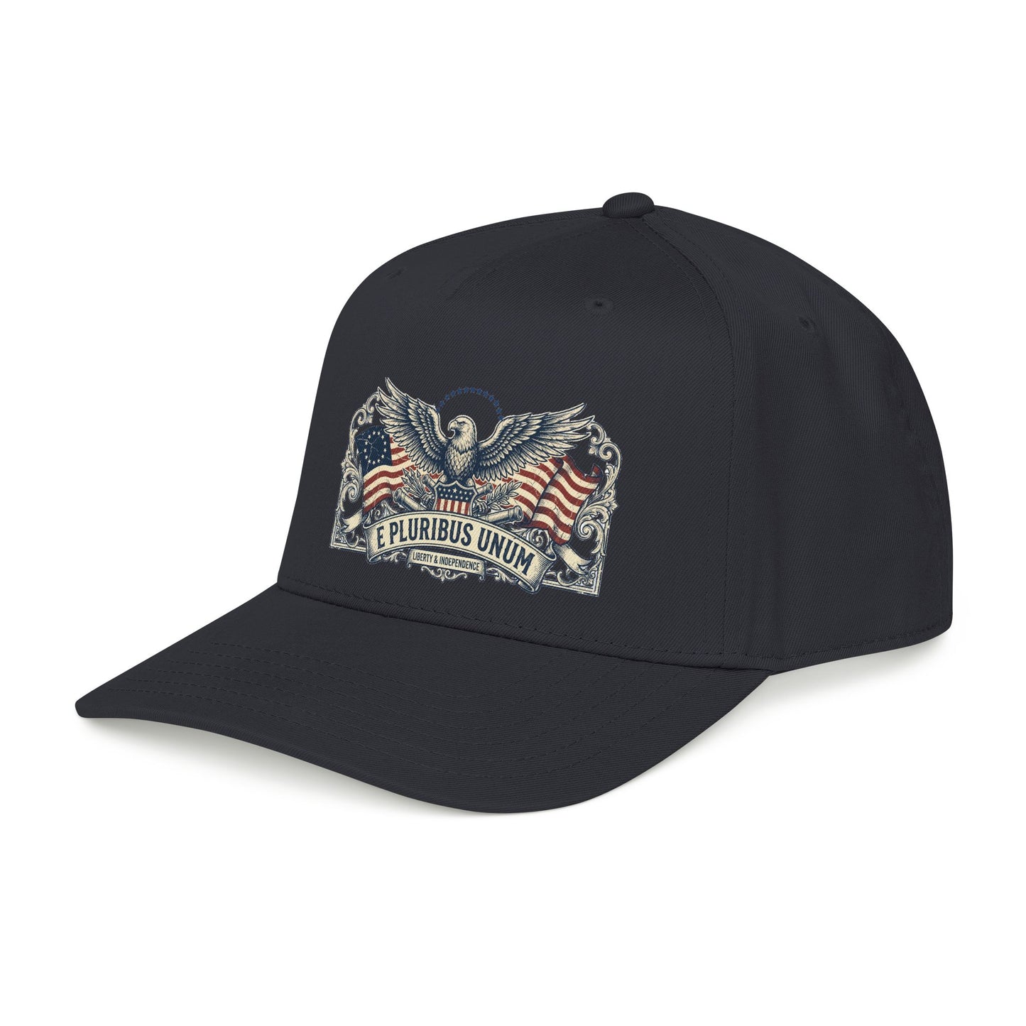E Pluribus Unum Flag Dad Hat | Red White Blue Snapback OTTO Cap