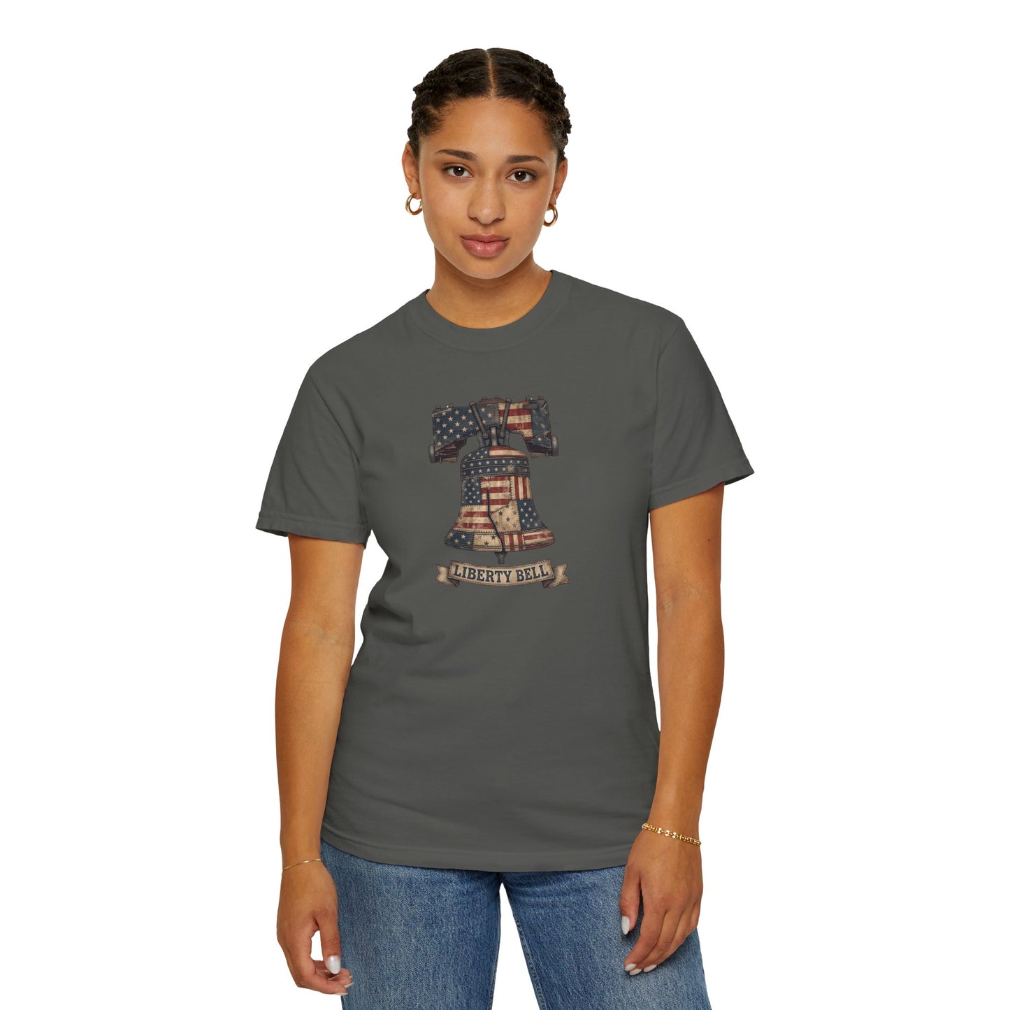 Liberty Bell Patchwork Quilt America 250 Tee | Comfort Colors Shirt