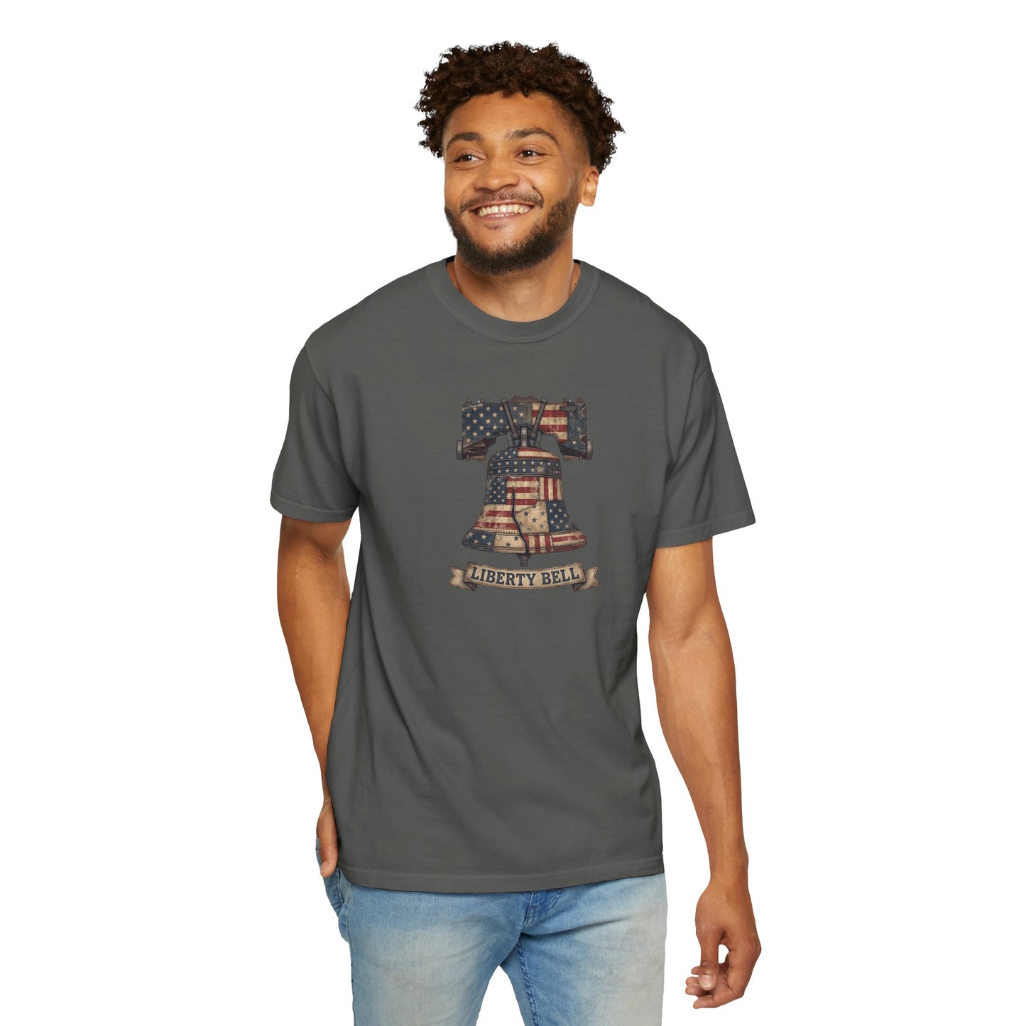 Liberty Bell Patchwork Quilt America 250 Tee | Comfort Colors Shirt