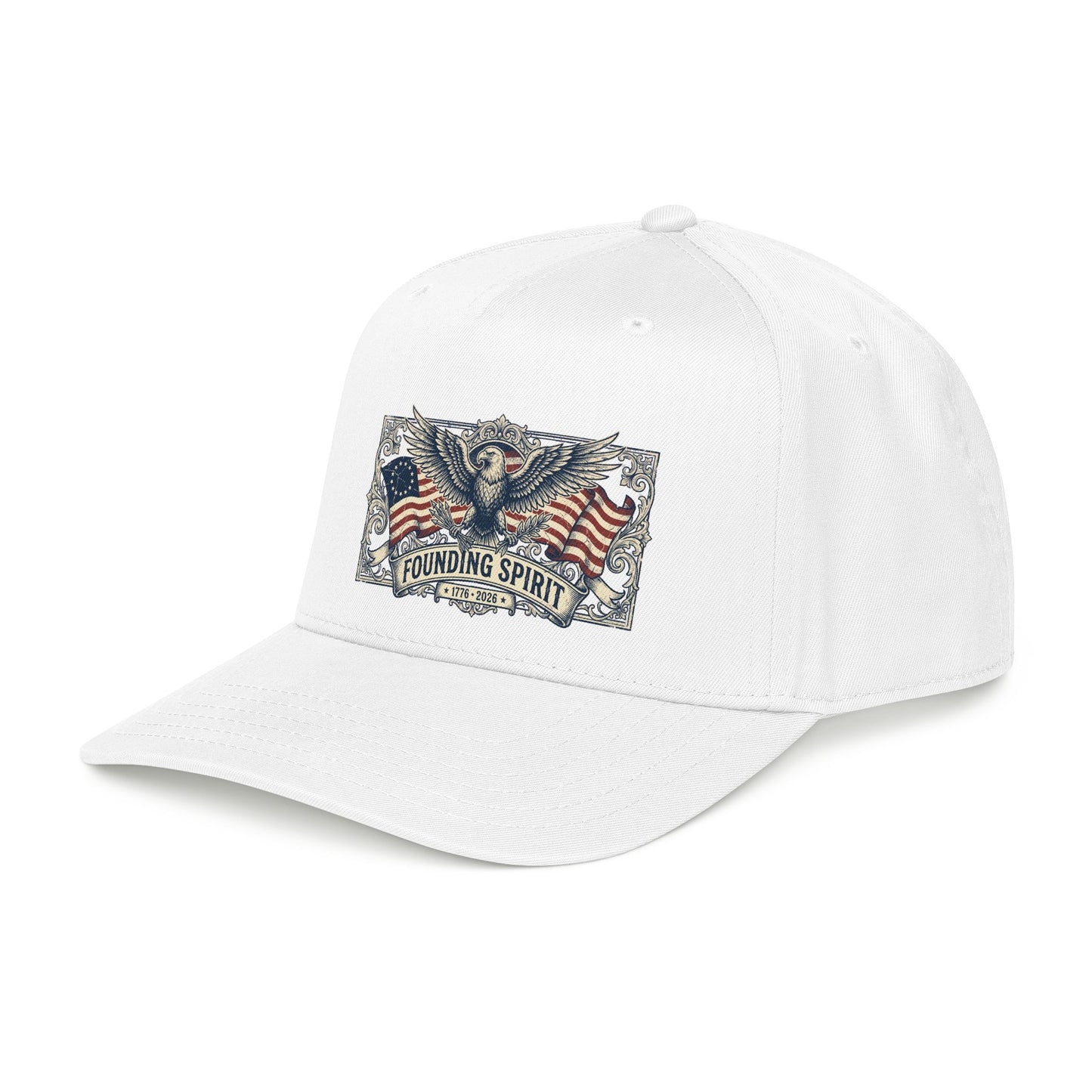 America 250 Eagle Crest Dad Hat | 1776-2026 Snapback OTTO Cap